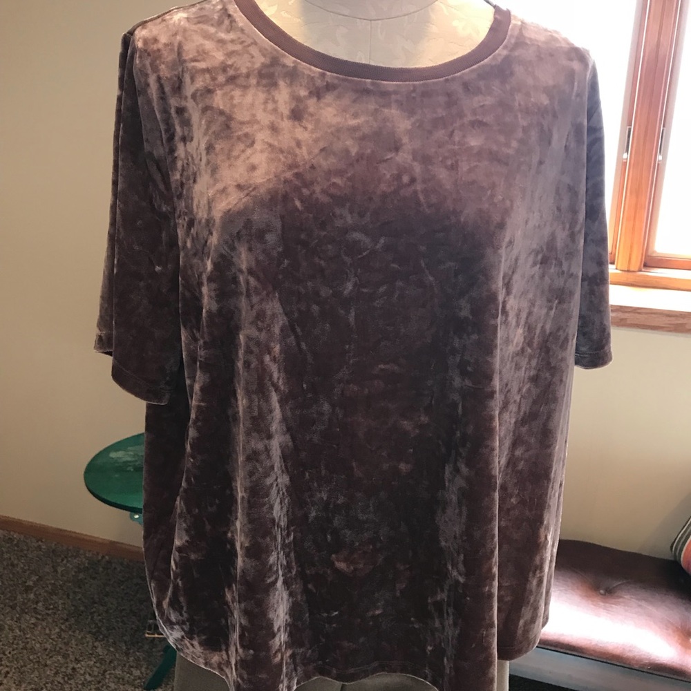 Ava +Viv velvet tee